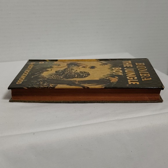 Bomba the‎ Jungle Boy Book Roy Rockwood Clover Books Vintage Adventure - Picture 5 of 12